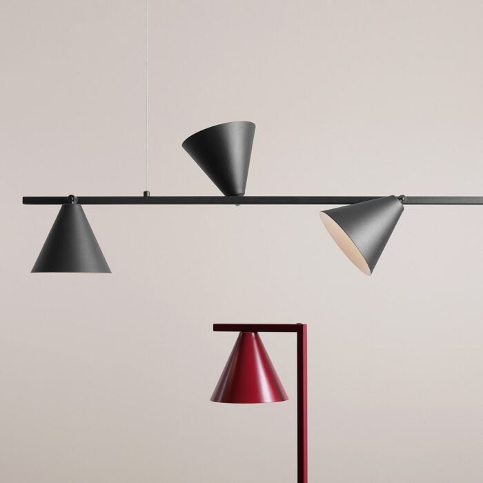 Pakabinamas šviestuvas FORM 4 BLACK — 4
