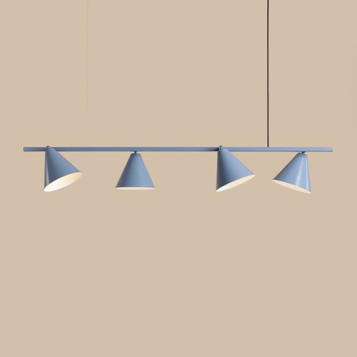 Pakabinamas šviestuvas FORM 4 DUSTY BLUE — 1
