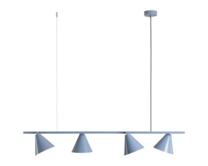Pakabinamas šviestuvas FORM 4 DUSTY BLUE