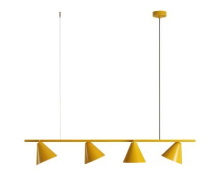 Pakabinamas šviestuvas FORM 4 MUSTARD