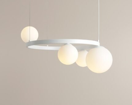 Pakabinamas šviestuvas GARDA 4 RING WHITE — 1