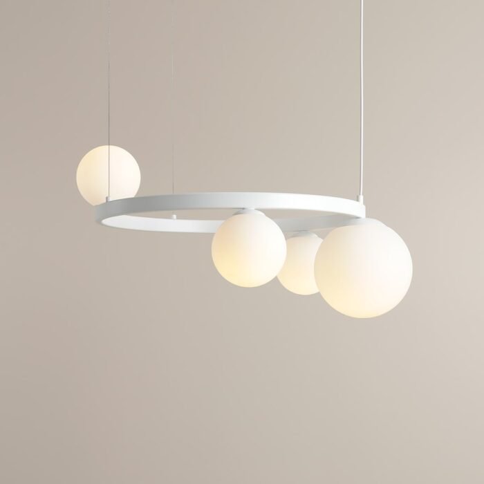 Pakabinamas šviestuvas GARDA 4 RING WHITE — 1