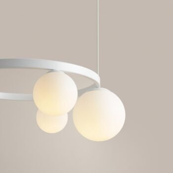 Pakabinamas šviestuvas GARDA 4 RING WHITE — 2