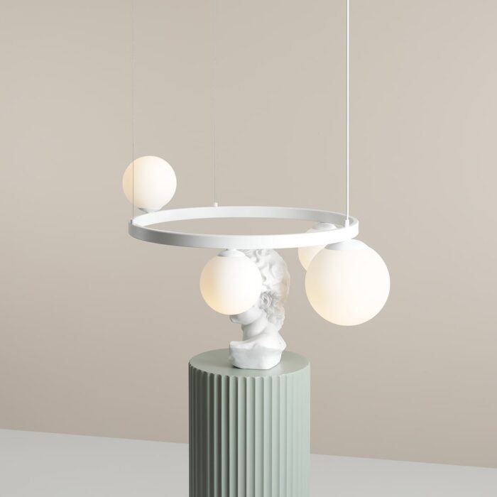 Pakabinamas šviestuvas GARDA 4 RING WHITE — 4