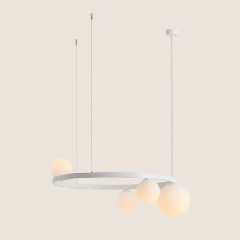 Pakabinamas šviestuvas GARDA 5 RING WHITE — 1