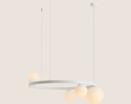 Pakabinamas šviestuvas GARDA 5 RING WHITE — 1