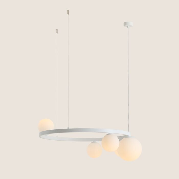 Pakabinamas šviestuvas GARDA 5 RING WHITE — 1