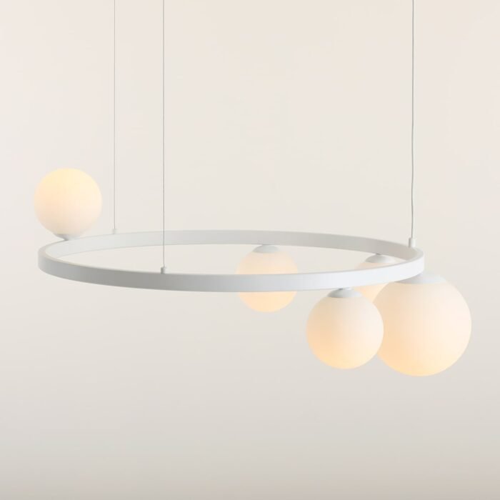 Pakabinamas šviestuvas GARDA 5 RING WHITE — 3