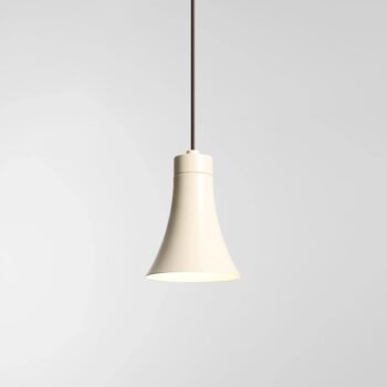 Pakabinamas šviestuvas KIBO CREAM, ⌀10xH13 cm — 1
