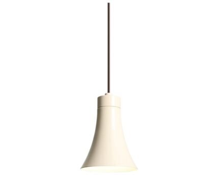 Pakabinamas šviestuvas KIBO CREAM, ⌀10xH13 cm