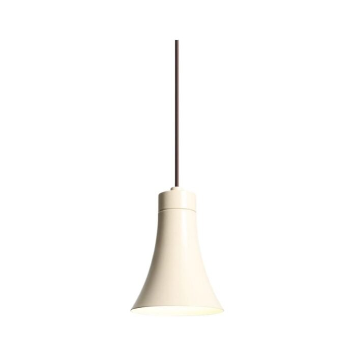 Pakabinamas šviestuvas KIBO CREAM, ⌀10xH13 cm