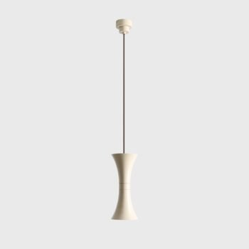 Pakabinamas šviestuvas KIBO CREAM, ⌀10xH24 cm — 2