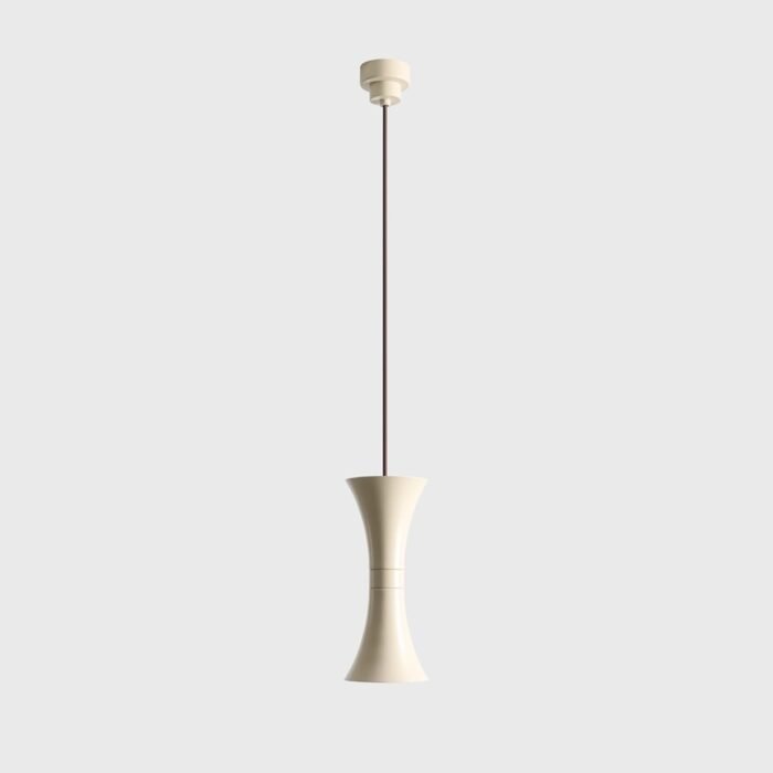 Pakabinamas šviestuvas KIBO CREAM, ⌀10xH24 cm — 2