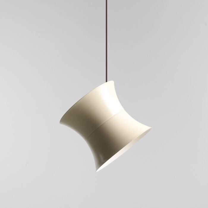 Pakabinamas šviestuvas KIBO CREAM, ⌀25xH25 cm, E27 — 1