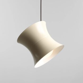 Pakabinamas šviestuvas KIBO CREAM, ⌀25xH25 cm, E27 — 3