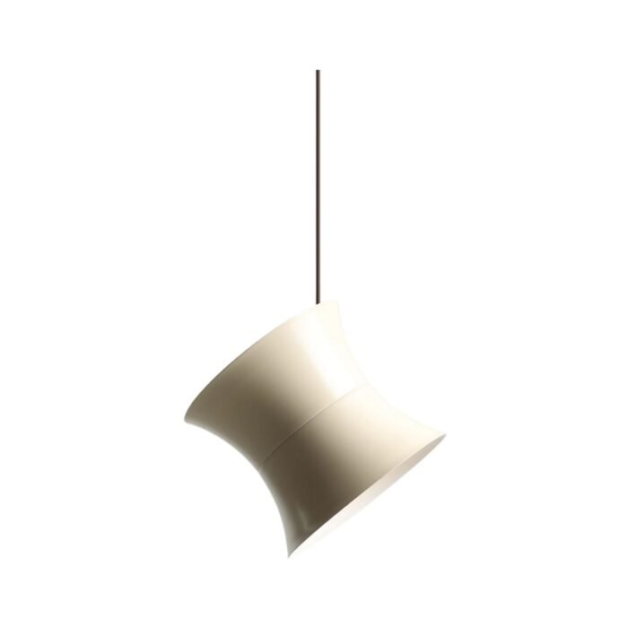 Pakabinamas šviestuvas KIBO CREAM, ⌀25xH25 cm, E27