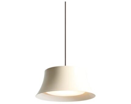 Pakabinamas šviestuvas KIBO CREAM, ⌀25xH25 cm, GX53