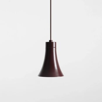 Pakabinamas šviestuvas KIBO MAROON, ⌀10xH13 cm — 1