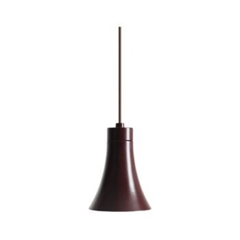 Pakabinamas šviestuvas KIBO MAROON, ⌀10xH13 cm