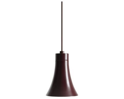 Pakabinamas šviestuvas KIBO MAROON, ⌀10xH13 cm
