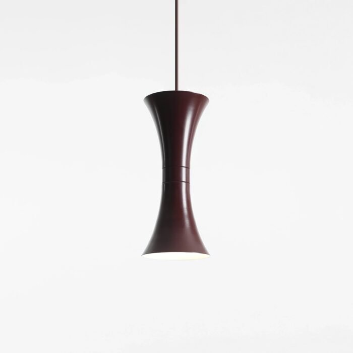 Pakabinamas šviestuvas KIBO MAROON, ⌀10xH24 cm — 1