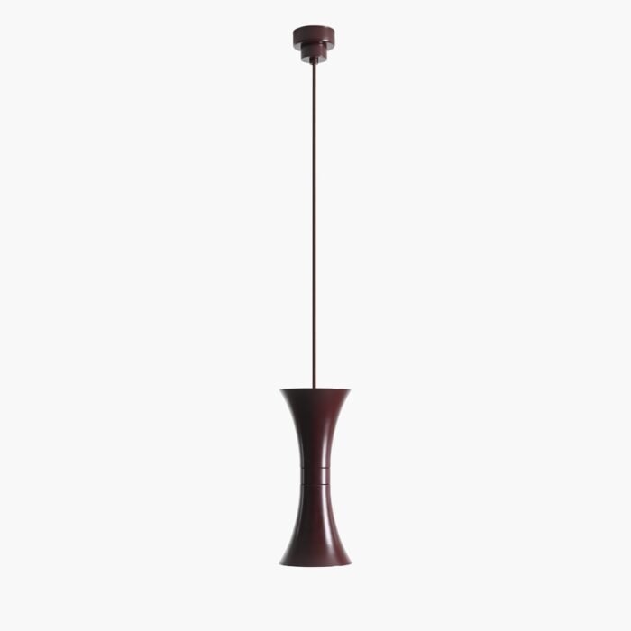 Pakabinamas šviestuvas KIBO MAROON, ⌀10xH24 cm — 2
