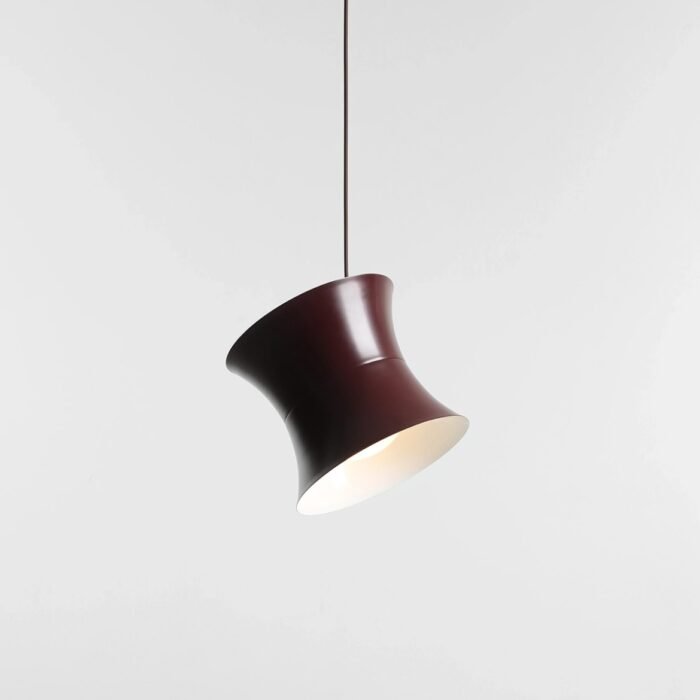 Pakabinamas šviestuvas KIBO MAROON, ⌀25xH25 cm, E27 — 2