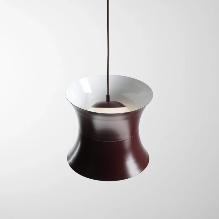 Pakabinamas šviestuvas KIBO MAROON, ⌀25xH25 cm, E27 — 5
