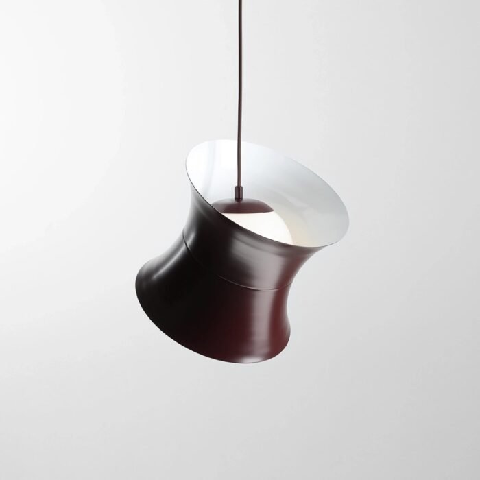 Pakabinamas šviestuvas KIBO MAROON, ⌀25xH25 cm, E27 — 6