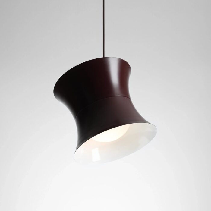 Pakabinamas šviestuvas KIBO MAROON, ⌀25xH25 cm, E27 — 7