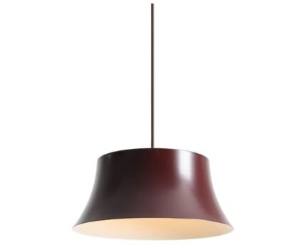 Pakabinamas šviestuvas KIBO MAROON, ⌀25xH25 cm, GX53