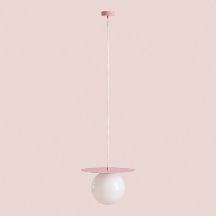 Pakabinamas šviestuvas LOOP BABY PINK L — 1