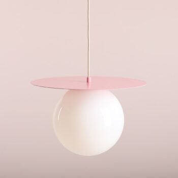 Pakabinamas šviestuvas LOOP BABY PINK L — 3