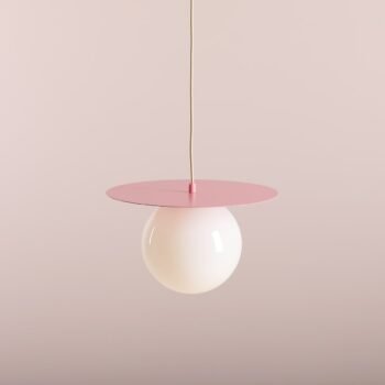 Pakabinamas šviestuvas LOOP BABY PINK M — 1