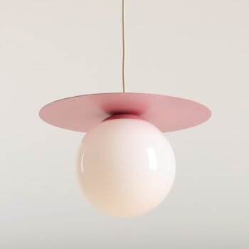 Pakabinamas šviestuvas LOOP BABY PINK M — 2