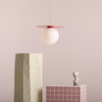 Pakabinamas šviestuvas LOOP BABY PINK M — 4