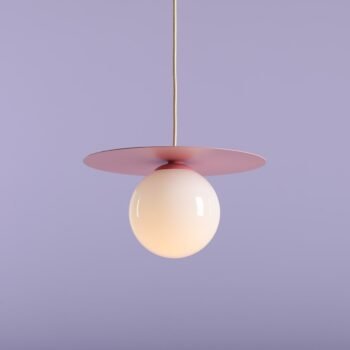 Pakabinamas šviestuvas LOOP BABY PINK S — 1