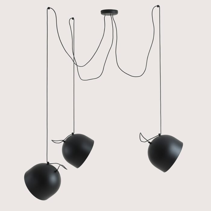 Pakabinamas šviestuvas NOOR 3 BLACK — 1