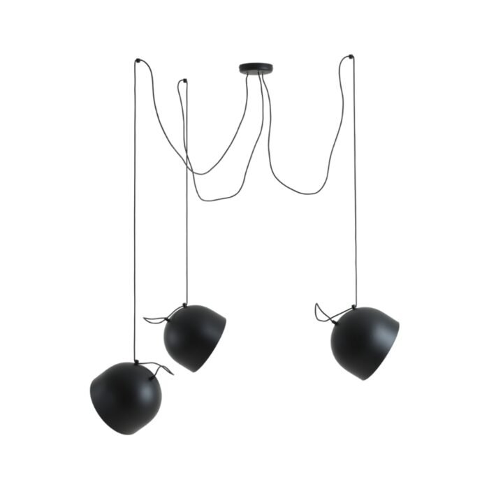 Pakabinamas šviestuvas NOOR 3 BLACK