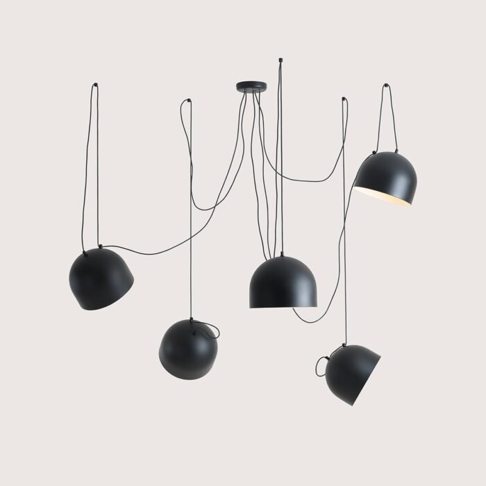 Pakabinamas šviestuvas NOOR 5 BLACK — 1
