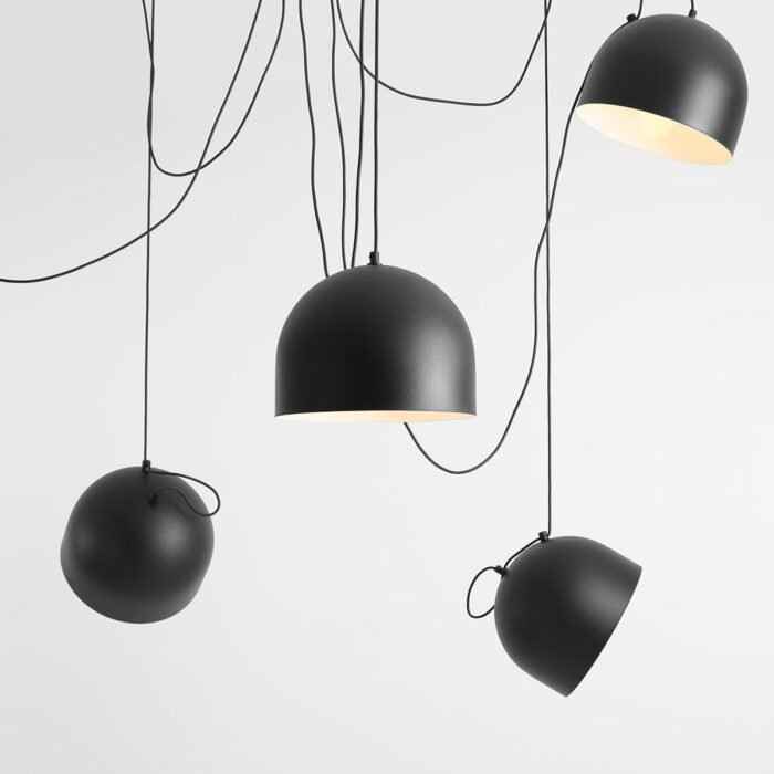 Pakabinamas šviestuvas NOOR 5 BLACK — 3