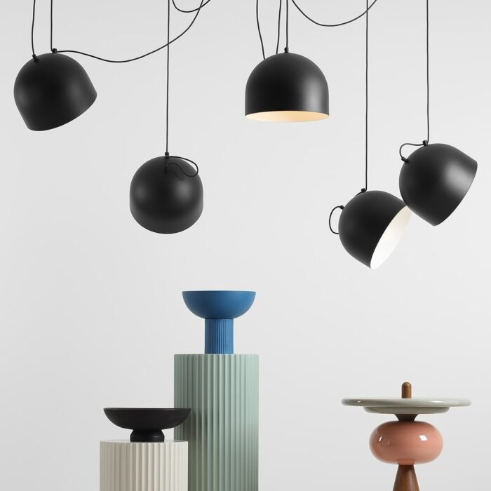 Pakabinamas šviestuvas NOOR 5 BLACK — 4