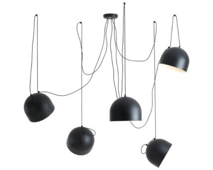 Pakabinamas šviestuvas NOOR 5 BLACK