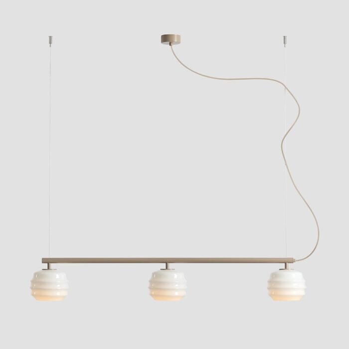 Pakabinamas šviestuvas PUFF 3 BEIGE — 5