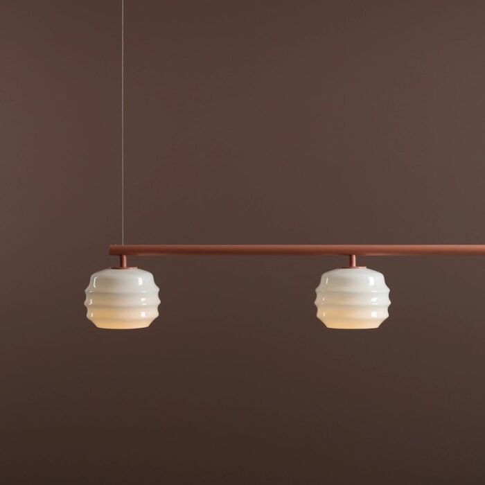 Pakabinamas šviestuvas PUFF 3 CORAL — 2