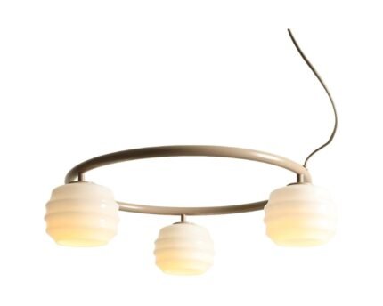 Pakabinamas šviestuvas PUFF 3 RING BEIGE