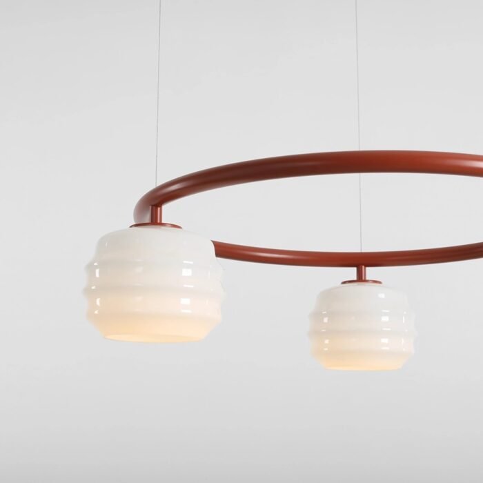 Pakabinamas šviestuvas PUFF 3 RING TERRA — 1