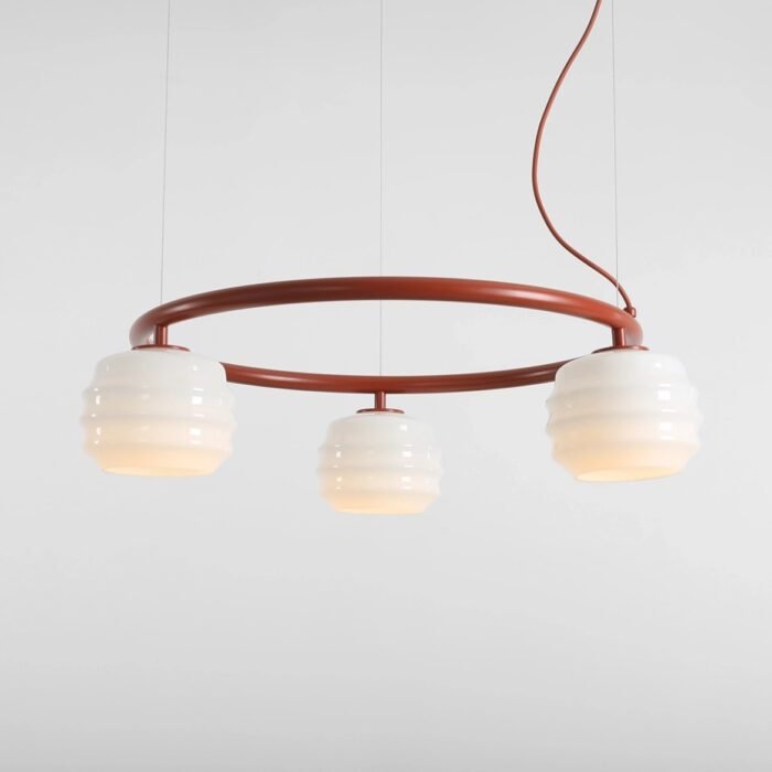 Pakabinamas šviestuvas PUFF 3 RING TERRA — 4