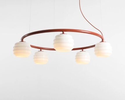 Pakabinamas šviestuvas PUFF 5 RING TERRA — 1