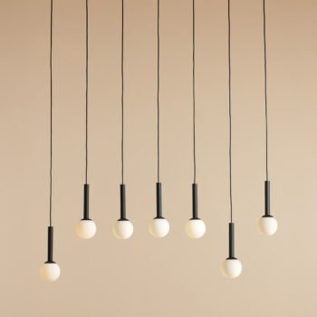 Pakabinamas šviestuvas RIU 7 ALL BLACK — 3